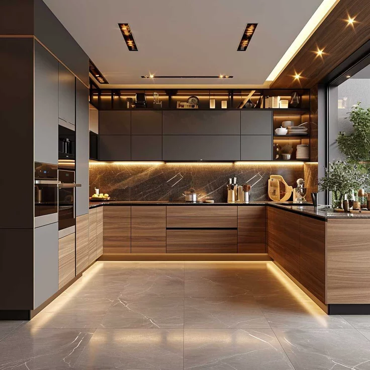 L Shape Kitchen